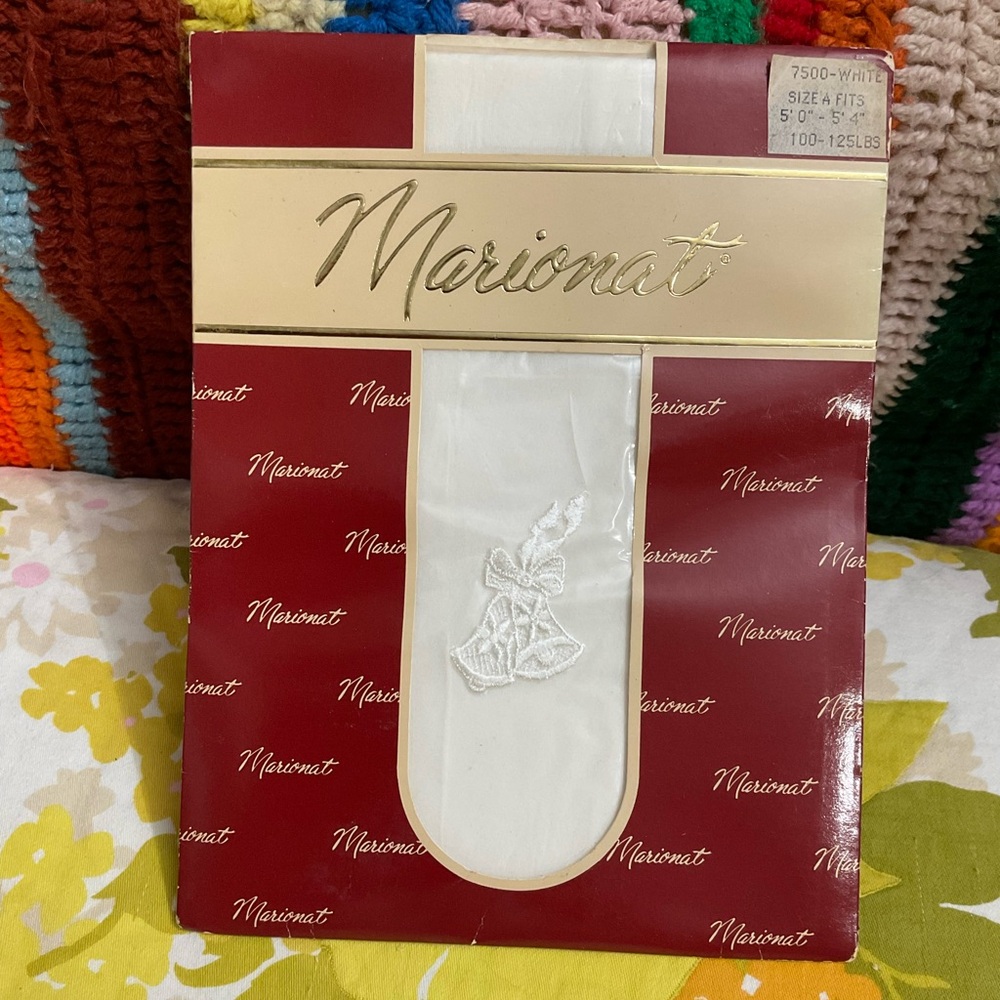 Vintage 100% Nylon Bridal Pantyhose